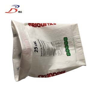 Sacs en plastique laminés Bopp à fond plat de 10 kg, 25 kg, 50 kg, sacs pour engrais, sacs pour aliments pour animaux, sacs en tissu tissé pp pour farine, riz, <span class=keywords><strong>prix</strong></span> - Product Image 3