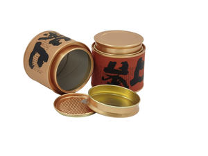 Emballage de boîte de conserve en aluminium hermétique imprimé de logo personnalisé Tubes en carton de thé en vrac de sucre de noix pour la gelée de chocolat en poudre de protéine - Product Image 3