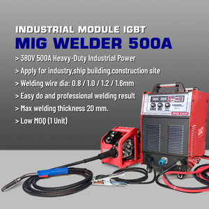 Factory Directly Sale New Low-Downtime Heavy Duty Convenient to Use 500A <strong>Gas</strong> MIG Welder Machine Wire Feeder for Stainless Steel - Product Image 3