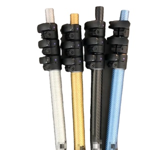 <span class=keywords><strong>Perche</strong></span> de nettoyage télescopique en fibre de carbone anti-rayures, isolée et non conductrice pour le nettoyage des chauffe-eau solaires et des capteurs thermiques - Product Image 2