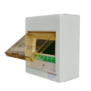 Boîte de distribution d'alimentation Delixi PZ30 à 6 circuits et 6 positions, montage en surface, interrupteur d'air épaissi, montage encastré domestique, 63A - Product Image 1