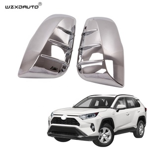 WZXD Car Cover ABS <b>PLASTIC</b> 2PCS Side Rearview <b>Mirror</b> Cover Trim 2019 for - Product Image 2