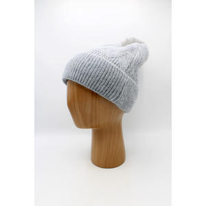 Patterned Grey <b>Fabric</b> Bonnet 13189 Womens Hair Protection Headwear For Nighttime Care And Daytime Styling - Product Image 2