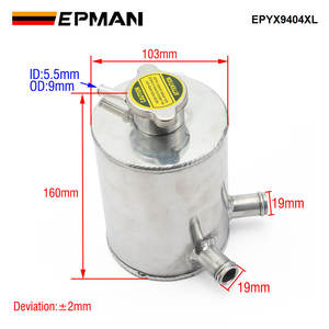 EPMAN Réservoir de liquide de refroidissement universel en aluminium pour <span class=keywords><strong>radiateur</strong></span>, réservoir à <span class=keywords><strong>d</strong></span>ébordement avec bouchon EPYX9404XL - Product Image 3