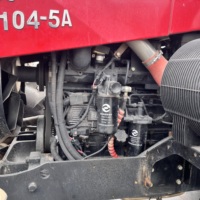 Tracteur à roues Dongfeng 2104-5A avec siège à suspension confortable et cabine silencieuse