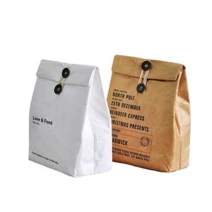 Termal yalıtımlı piknik Tyvek kağıt soğutucu soğutma çantası öğle özel Logo su geçirmez gıda alüminyum folyo Zhejiang BSCI LS modeli - Product Image 5