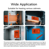 Élément chauffant en caoutchouc silicone pour armoire électrique, anti-condensation, déshumidification, OEM ODM
