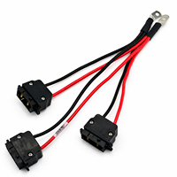 Connecteur IO Amphenol 10156914-1KP252LF, faisceau de câbles, câble d'alimentation robuste 12AWG pour amplificateur audio professionnel