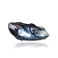 Faros Delanteros KGKB para VW Golf 6 MK6 2009-2012, Actualización de Alta Configuración, Faros LED con Lente de Proyector, Accesorios