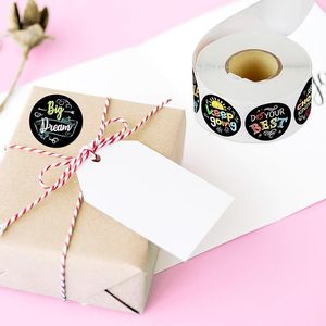 1000 pezzi personalizzati <span class=keywords><strong>gentilezza</strong></span> <span class=keywords><strong>e</strong></span> vibrazioni adesivi di affermazione positiva ispiratrice motivazionale tipo che incoraggiano adesivi per adulti - Product Image 3