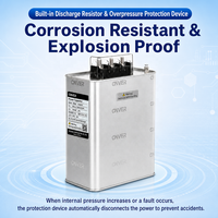 Batterie de condensateurs triphasés durables auto-réparatrices pour le réseau électrique industriel et la correction du facteur de puissance