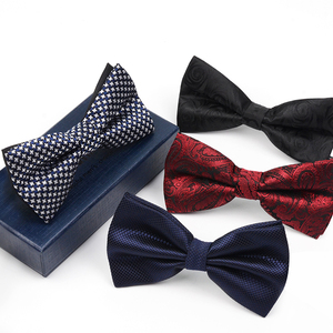 Vente de haute qualité mariage commercial formel cravate noeud papillon mariage masculin noeud papillon Satin Cravatte - Product Image 1