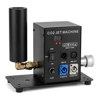 Machine à jet de CO2 100W, contrôle électronique DMX, colonne d'effets spéciaux en métal pour scène, boîte de nuit, mariage, fête