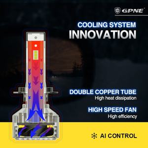 GPNE R4 12000 Lumens 55w Auto Mini H7 H4 LED Système Auto 9005 9006 H11 H7 H4 LED Phare - Product Image 5