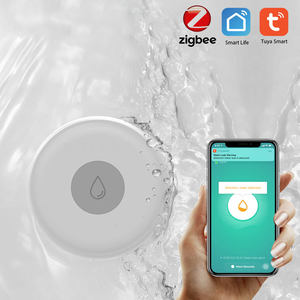 ZB-WI-3 Tuya Zigbee Détecteur de fuite d'eau intelligent pour la maison, capteur d'inondation, produits Smart Life, surveillance à distance via l'application - Product Image 4