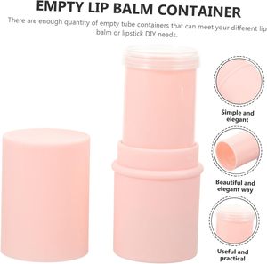 Colors Empty Plastic <b>Deodorant</b> Tubes Push up Cosmetic Container <b>Stick</b> Round Tube Solid Deodorizer Tube Packaging - Product Image 5