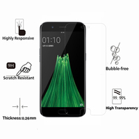 Verre de protection de dureté 9H pour OPPO F7 A57 A79 protecteur d'écran sur pour OPPO F3 R7S R7 R9S R9 Plus verre trempé clair