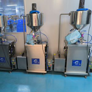 Máquina Semiautomática para Llenado de Crema Cosmética, Máquina de Llenado en Caliente para Plantas de Fabricación - Product Image 6