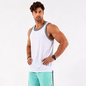 Vente flash : Créez votre propre débardeur stringer pour homme, débardeur de musculation pour la salle de sport, en coton confortable, stringer pour homme - Product Image 5