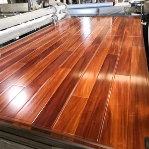 Lantai kayu laminasi tahan air sangat mengkilap kelas tinggi 7mm 8mm 12mm harga rendah