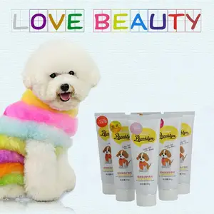 Wholesale Non-Toxic Pet Grooming Hair Coloring Dyes Pet Dyeing Cream Ointment Dog Hair Dye