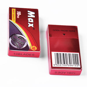 Venta caliente hoja de <span class=keywords><strong>afeitar</strong></span> doble filo calidad premium extremadamente afilada - Product Image 5