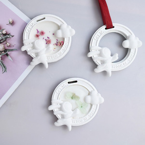 Early Riser mignon lapin nuage aromathérapie plâtre suspendu <span class=keywords><strong>moule</strong></span> en silicone créatif lapin garde-robe voiture aromathérapie <span class=keywords><strong>tablette</strong></span> <span class=keywords><strong>moule</strong></span> - Product Image 2