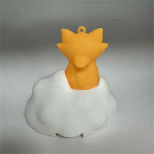 Cloud Fairy Designs Lampada Notturna a Forma di Volpe, Modalità di Illuminazione Regolabile, Luce Soffusa, Ricaricabile, Sicura per Neonati, Lampada da Comodino per la Cameretta dei Bambini - Product Image 2