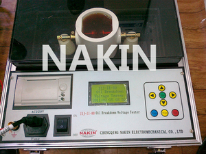 Testeur numérique LCD de résistance diélectrique de l'huile avec technologie anti-parasitage 80kV/100kV en option pour l'industrie électrique (huile isolante) - Product Image 4