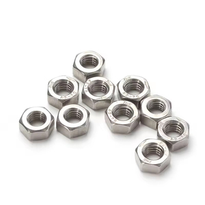Tornillos y tuercas hexagonales de acero inoxidable DIN 934 304 de alta calidad Tuercas hexagonales Premium para una sujeción segura - Product Image 2