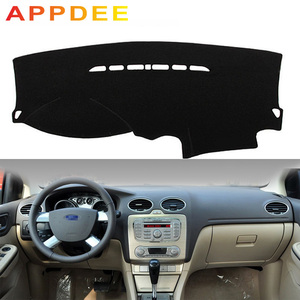 Xe Bảng Điều Khiển Bìa Dash Mat Đối Với <span class=keywords><strong>Ford</strong></span> <span class=keywords><strong>Focus</strong></span> 2 MK2 2005 2006 2007 2008 2009 2010 2011 Không-Trượt Thảm Dashmat Mặt Trời Bìa Pad - Product Image 1
