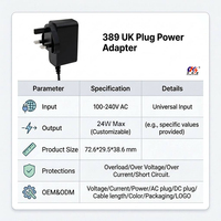 Adaptateur mural fiable 15V1.5A 22.5W, transformateur 15 volts, alimentation avec prise CC 5.5x2.1mm pour routeur LED, caméra de sécurité
