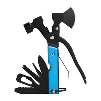 Outil multifonctionnel portable de camping en plein air de qualité industrielle, marteau-couteau multifonctionnel pour la survie en plein air