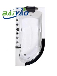 Haute qualité Jacuzzier 1 personne petite baignoire acrylique autoportante Whirlpool Massage bain à remous - Product Image 6