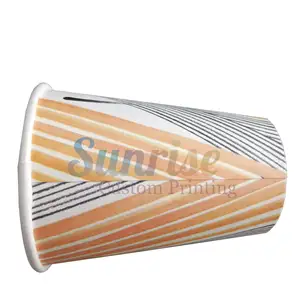 SP299 Custom LOGO eco friendly bio degradable containers disposable tea paper cups for hot drinks