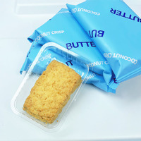 Livraison rapide sain beurre croustillant petit Biscuit délicieux snacks sucrés biscuits dans l'emballage de la boîte