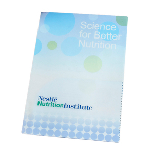 Hengyao trường nhà cung cấp của thiết kế mới nhất chất lượng cao A4 vuông thư mục tập tin trong suốt in L hình dạng PP thư mục cuốn sách - Product Image 1