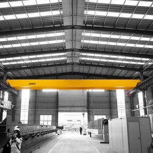 Span 5-20M doble viga puente grúa caja tipo viga principal equipada con cabina - Product Image 5