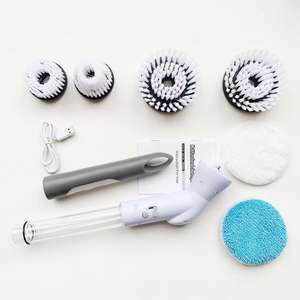 Brosse de nettoyage électrique Brosse de salle de bain Outil de nettoyage de cuisine Brosse de <span class=keywords><strong>baignoire</strong></span> à main USB Brosse électrique pour nettoyer l'évier - Product Image 1