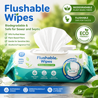 Lingettes humides biodégradables et jetables pour adultes, pour le nettoyage quotidien et la fraîcheur