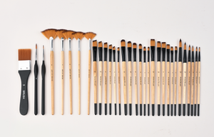 Bomeijia 32Pcs Professionele Meerdere Specificaties Schilderij Penseel <span class=keywords><strong>Set</strong></span> - Product Image 4