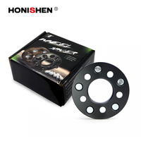 Adaptateur de moyeu de roue de voiture en aluminium noir 7075-T6 5x100 à 5x114.3 CB57.6mm à 56.1mm pour Volkswagen