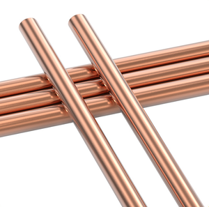 Alta Qualidade Astm JIS Dia 2-90mm 99,9% Cobre Puro C1100 C11000 T2 Rodada Sólida <span class=keywords><strong>Rod</strong></span> Cobre Bar - Product Image 1