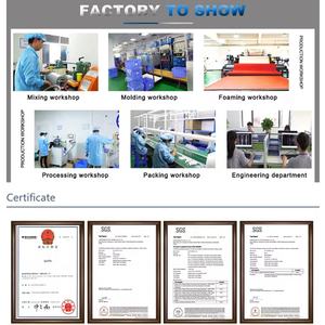 공장 공급 고온 저항 레드 폼 패드 실리콘 스폰지 시트 맞춤형 산업용 실리콘 폼 시트 - Product Image 6
