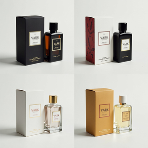 50ml Eco-Friendly Reusable Glass Empty Perfume Bottle <b>Box</b> Magnetic Closure Custom Design Paperboard Packaging Luxury Gift Boxes - Product Image 4