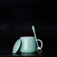 Tasse à café en céramique écologique de 400ml en gros tasse à lait petit déjeuner en porcelaine avec logo personnalisable pour les cadeaux de Noël