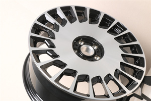 Llantas forjadas monobloque cóncavas profundas negras de <span class=keywords><strong>18</strong></span>-23 pulgadas, llantas de aleación de alto rendimiento para mercedes-benz para BMW Audi, nuevo ancho 8j - Product Image 4