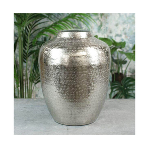 แจกันดอกไม้อลูมิเนียมขายดีสำหรับตกแต่งบ้าน ขายส่งราคาถูก กระถางอลูมิเนียมสำหรับตกแต่งงานแต่งงาน - Product Image 1