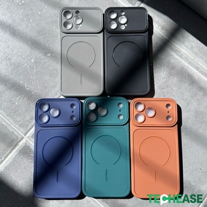 เคสโทรศัพท์ TechEase สีพื้น TPU กันลื่น ผิวด้าน กันกระแทก กันน้ำ ป้องกันรอยนิ้วมือ ป้องกัน 360 องศา สำหรับ 15 <span class=keywords><strong>Pro</strong></span> Max - Product Image 1