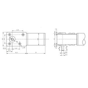 Sikat gigi Motor <span class=keywords><strong>DC</strong></span> 5882-50ZY 12V/24V, torsi tinggi kecepatan rendah untuk aplikasi sepeda listrik & rumah pintar - Product Image 5